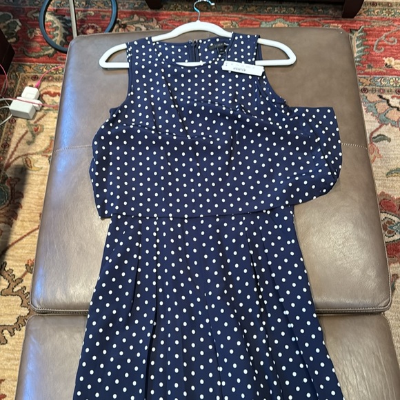 J Crew
Blue White Polka Dot Jumpers
Size 00
New With Tags - Picture 3 of 4